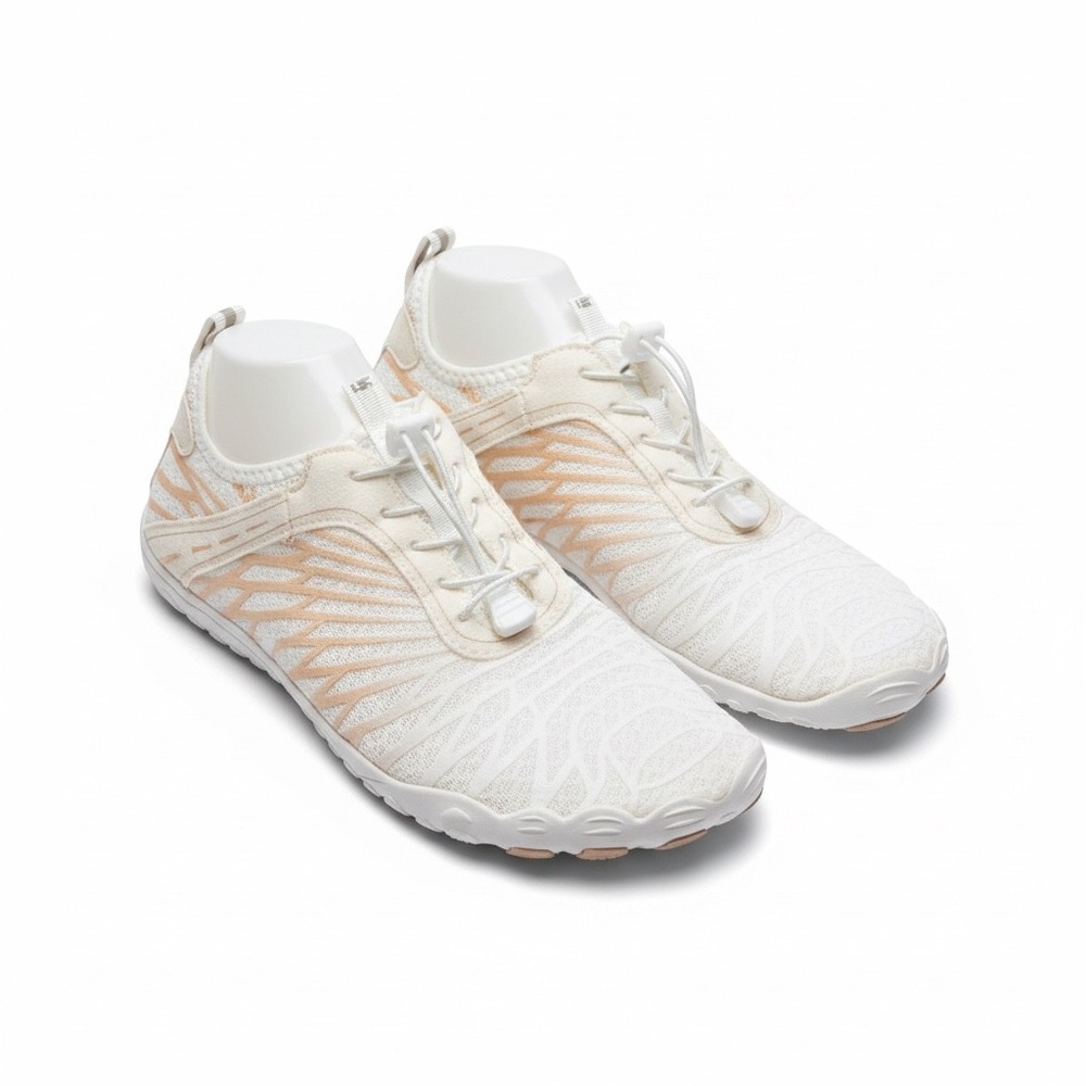 HF Barefoot‎ Shoes Lightweight Slip On Sneaker Beach Pool Hiking Women 12 White
